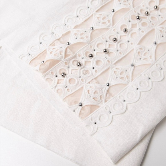 Zimmermann Moncur White Linen Jumpsuit - Picture 8 of 9